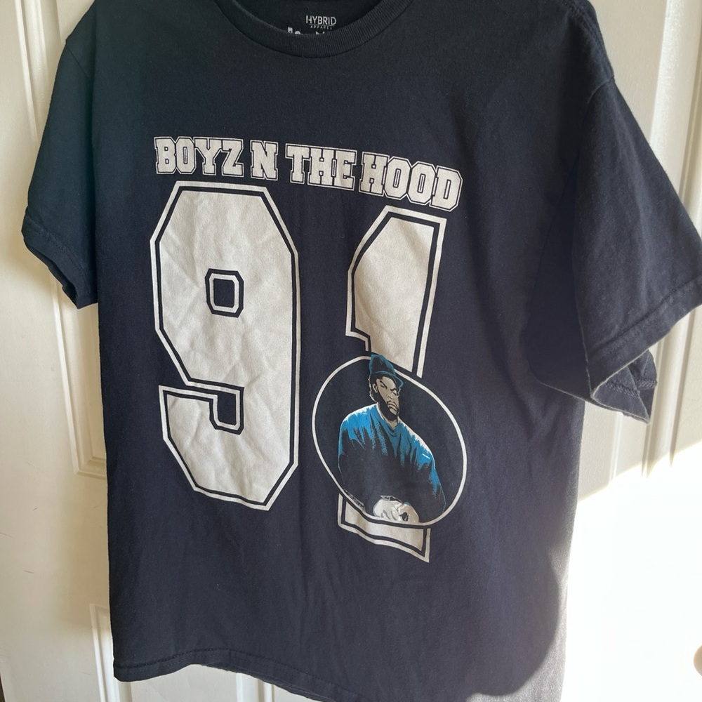 Hybrid & Company Black Boyz N The Hood Graphic Tee